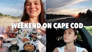 VLOG: weekend on the cape! beach, dinner, spending time with family