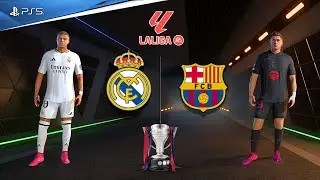 FC 25 - Real Madrid vs Barcelona | LaLiga | Robert Lewandowski vs Federico Valverde epic battle