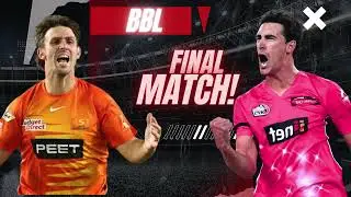 LIVE BBL FINAL 2025-26 🏆 | Scorchers vs Sixers &ndash; Who Lifts the Big Bash Trophy? 🔥 #BBLFinalLive #bbl