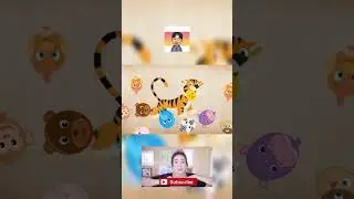 animal puzzle #shorts #puzzlegame #educativegames #gamesforkids #toddlers #tiger