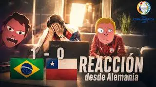 🔴 🇧🇷 BRASIL 1 🇨🇱 CHILE 0 / Reacción desde ALEMANIA - Copa America 2021