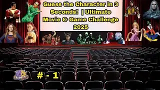 Guess the Hollywood Character in 3 Seconds! - 1 | Ultimate Movie Challenge || Brianbites
