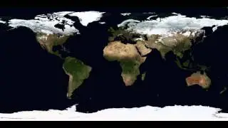 Undistorted World Globe 360 video