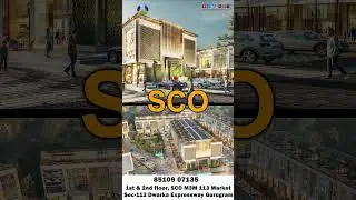 M3M SCO Plots &ndash; Sector 114, Dwarka Expressway | Commercial Investment in Gurugram #4k #comercial