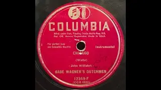 MINNESOTA POLKA: Babe Wagner's Dutchmen / Chicago / Columbia 12369-F / 1947