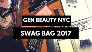 The Biggest Swag Bag Ever! | Gen Beauty NYC 2017