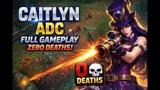 Ranked Bot Lane | Alistar Support & Caitlyn ADC | Full Gameplay