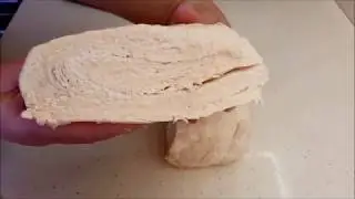 xəmiri a&ccedil;madan ən asan hazırlanan qat qat xemir.Слоёное Тесто Быстрого Приготовления