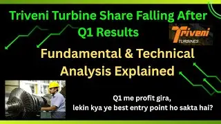 Triveni Turbine Share Crash 🔻 | Q1 Results & Stock Analysis Explained