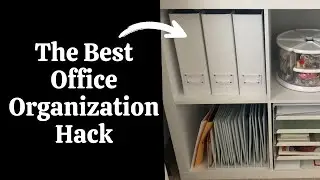 The Best Office Organization Hack