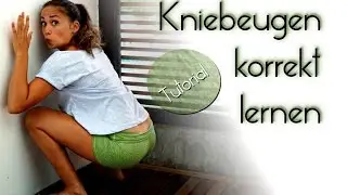 Kniebeugen richtige Ausführung - Beste Übung für dünne, definierte Beine und einen Knackpo