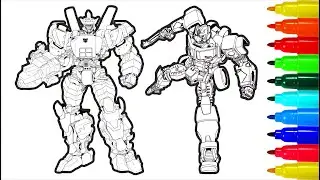 Transformers Superheroes Coloring Pages
