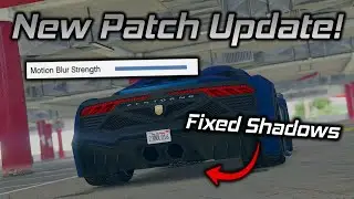 GTA Online's NEW Patch Update Adds Motion Blur Slider, Bug Fixes, and More!