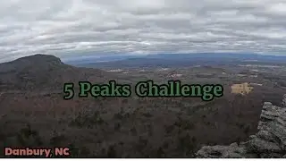 Our 5 Peaks of Hanging Rock State Park Hiking Adventure!