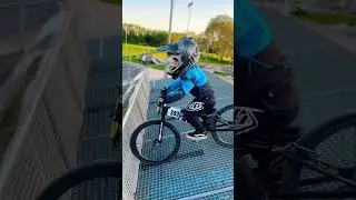 Bmx start gate! Riders ready watch the gate 🚦 #shorts