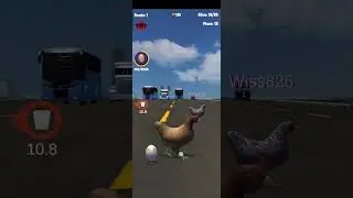 Chicken cross tha road 🛣️#gaming #viralvideo #chicken