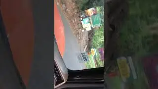 Crossing flat bridge in a truck #subscribe #jamaica