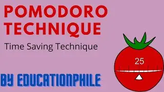 Pomodoro Technique for Better Focus |By Educationphile|