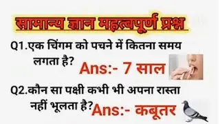 Current Affairs & GK Guide#GK Mastermind# Fact & GK World