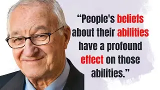Extraordinary Insights from Albert Bandura on Social Learning. Quotes and motivations
