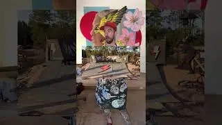 Dan's Comp mural at Swampfest highlight #motiongraphics #videoediting