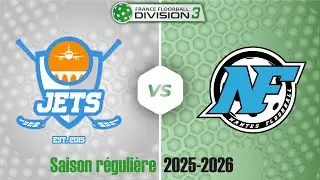 Floorball D3 / Ouest : Jets vs. Nantes 2