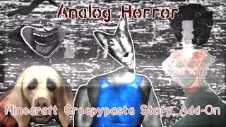 Minecraft Analog Horror :Top 5 Analog Horror Mod in MCPE