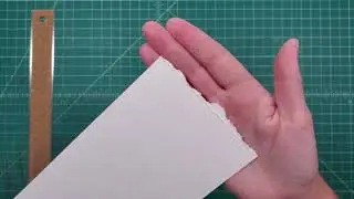 Create a Deckle Edge // Simple Technique to Elevate Your Paper Crafts by Stoneburner Books