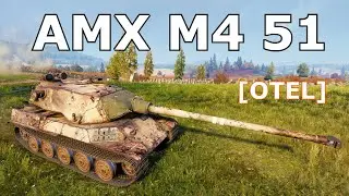 World of Tanks AMX M4 mle. 51 - 10 Kills 11,1K Damage