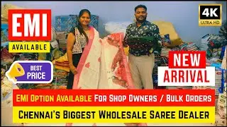 💥 EMI Available ✅ Sri Annamalai Trading Co Vannarapettai Wholesale Sarees | Priya Just Know Fashion
