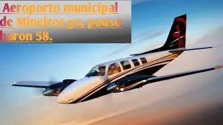 Aeroporto municipal de,pouso Baron 58