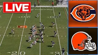🔴 LIVE🔴Chicago Bears vs Cleveland Browns / Week 15 / Madden NFL 26