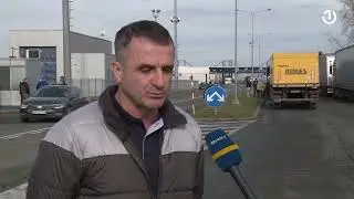 Blokada teretnog saobraćaja i na graničnom prelazu Orašje