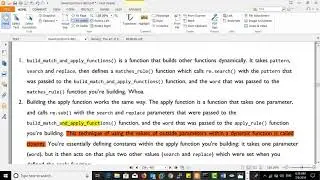 List of Patterns