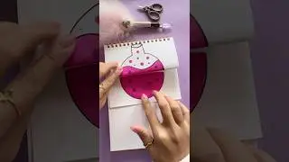 Creative Front Page Idea | Science Notebook 🫧 #shorts #frontpage #nhuandao