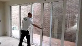 Откидная и раздвижная дверь