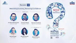 Rebuilding Economy, Restoring Confidence | Session 6 | Kantipur Conclave 2026