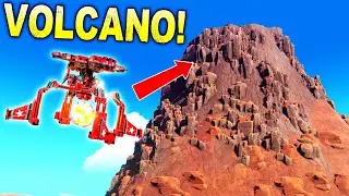 We Built Salvage Drones To Go INSIDE THE VOLCANO! - Trailmakers Stranded in Space