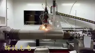 Ultra-high-speed laser cladding doubles efficiency#lasercladding #laser #technology #3dprinting
