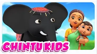 Hathi Mama Sabse Pyare, हाथी मामा, Lal Tamadar bade Majedar + Chintu Hindi Rhymes for Kids