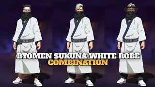 TOP 25 BEST DRESS COMBINATION WITH RYOMEN SUKUNA WHITE ROBE BUNDLE 😀