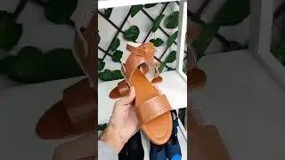 Ankle Strap Open Toe Buckle Flat Women Sandal Order Now link in description #shorts #youtube