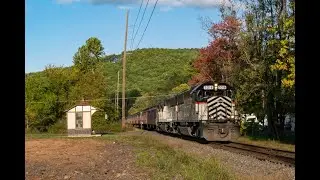 Reading & Northern Fast Freight SD50-2s in Protect & Passenger Service