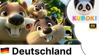 Stampf Klatsch 🦫 Biberparty | Fröhliches Kinderlied mit Rhythmus | Musik für Kinder