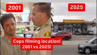Cops filming location for season 14 episode. Valley market Bloomington California. (2001 vs 2025).