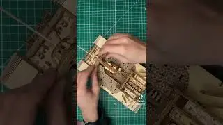 Puzzle 3D Tortoise Little Story - składanie (short) #diy #hobby #littlestory #worldoftanks #puzzle
