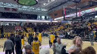 Justin Fenton Baltimore Banner witnessed a casual 17-point comeback victory by the Towson Tigers MBB