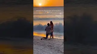 Beach proposal 💍