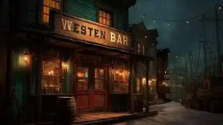 Late Night At The Western Bar &bull; Rainy Lofi Mood