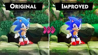 Sonic Superstars: New and Improved Sonic Model